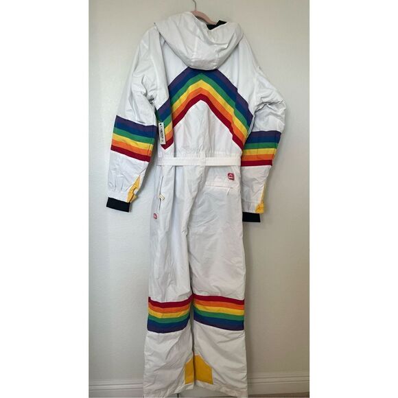 🌈 Tipsy Elves Men’s Sunrise Shredder Ski Suit NEW - Picture 11 of 14
